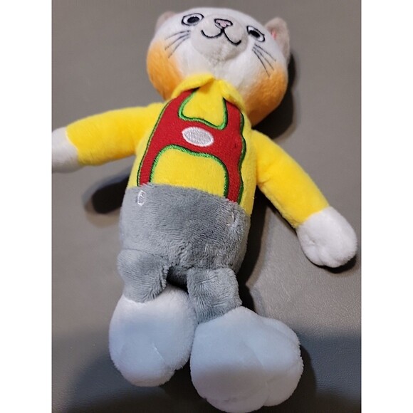 YOTTOY Huckle Cat Plush 7.5" Richard Scarry 2020 Soft Stuffed Animal Toy - Picture 3 of 5